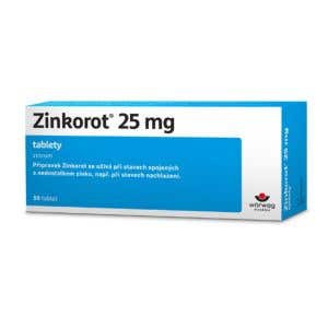 Zinkorot 25 mg 50 tablet