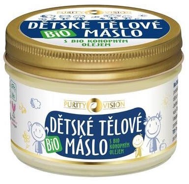 Purity Vision Dětské tělové máslo BIO 200 ml