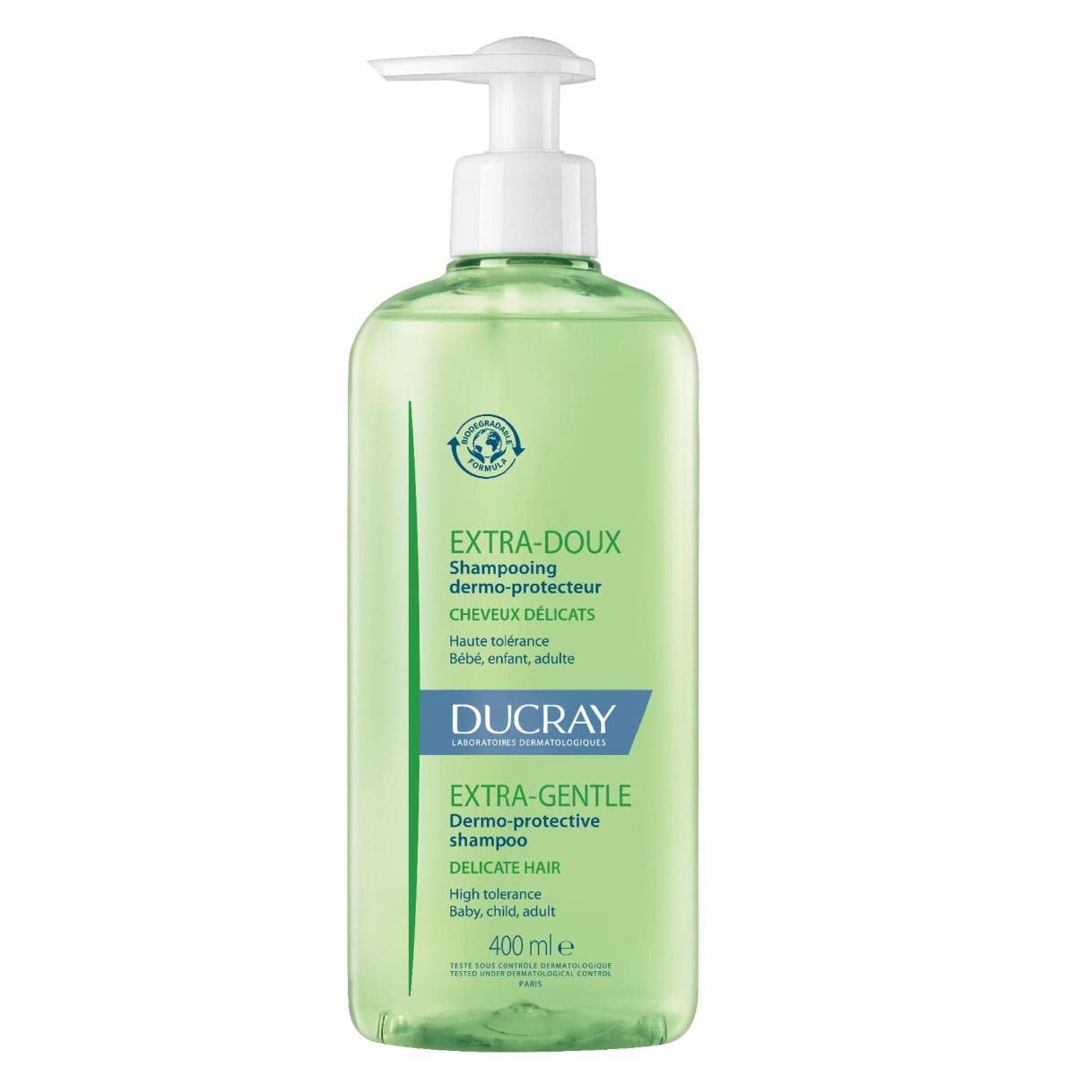 Ducray Extra-doux Velmi jemný ochranný šampon pro časté mytí 400 ml