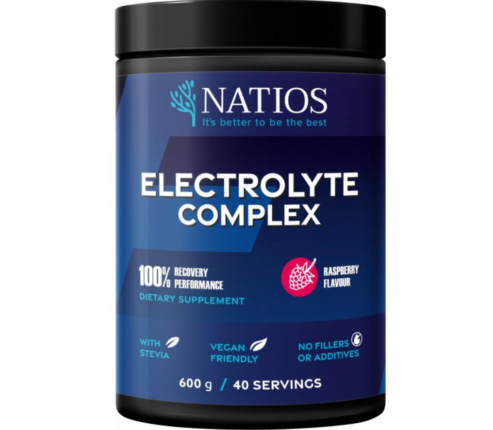 Natios Electrolyte Complex Malina 600 g