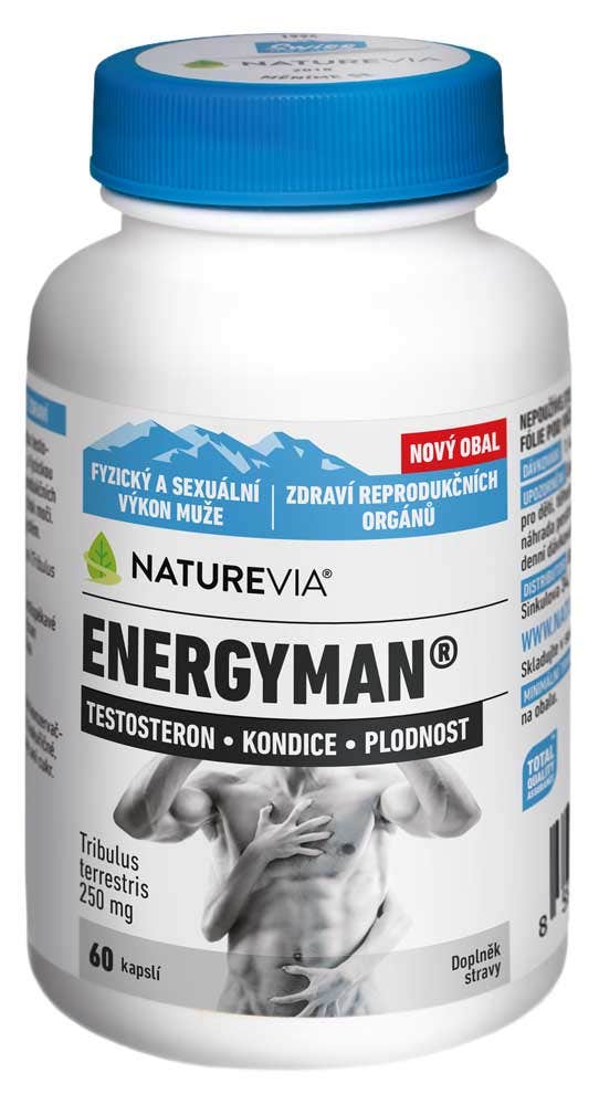 Swiss NatureVia Energyman 60 kapslí