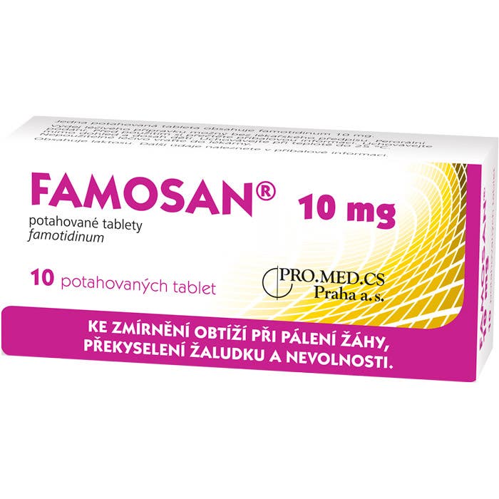 Famosan 10mg 10 tablet