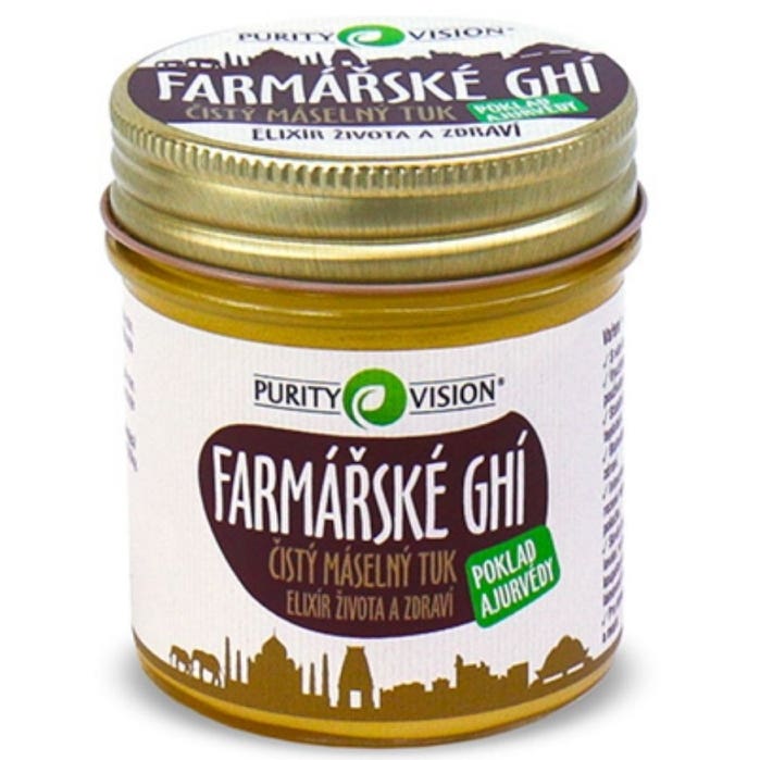 Purity Vision Farmářské Ghí 120 ml