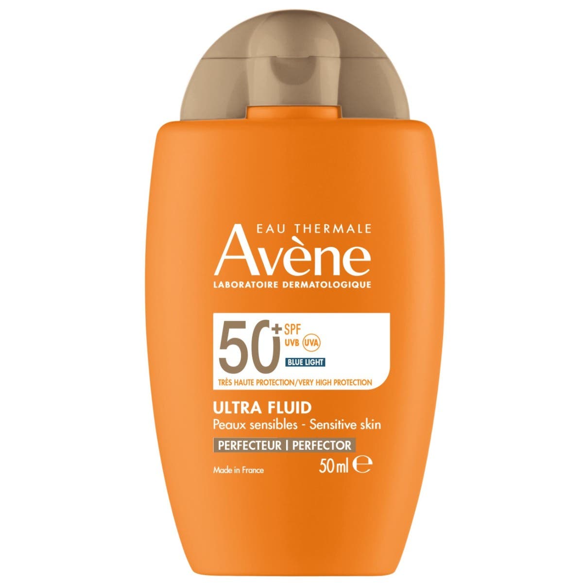 Avene Sun Ultra Fluid Perfector – Tónovací sluneční fluid SPF 50+ 50 ml