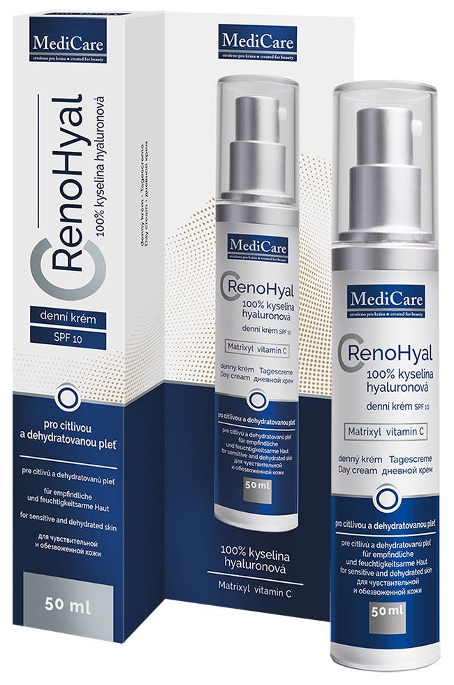 Syncare RenoHyal C 100% kyselina hyaluronová denní krém 50 ml
