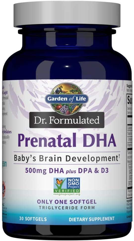 Garden of Life Prenatal DHA (omega pro těhotné ženy) , 30 kapslí Obrázek