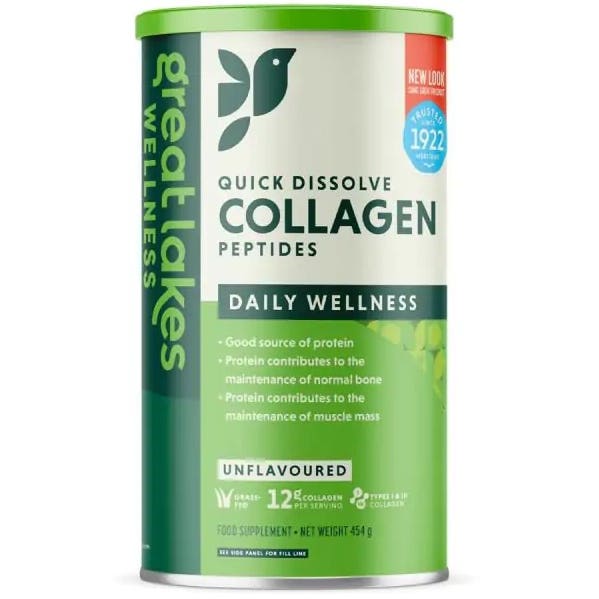 Great Lakes Hydrolyzovaný Kolagen, 454 g