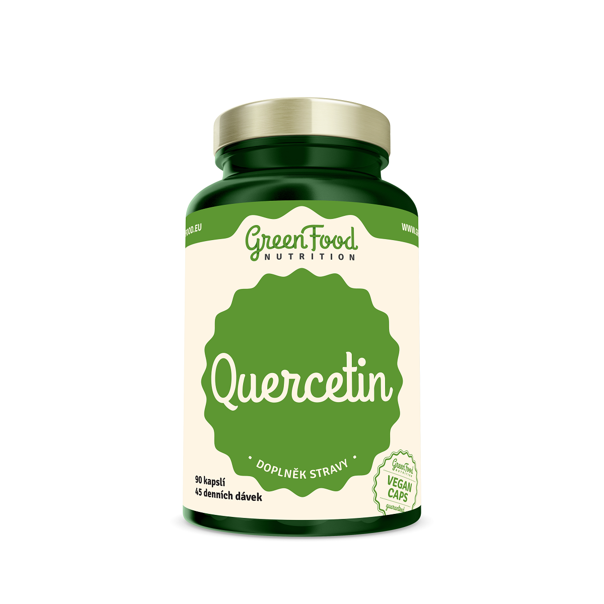 GreenFood Nutrition Quercetin 90 kapslí