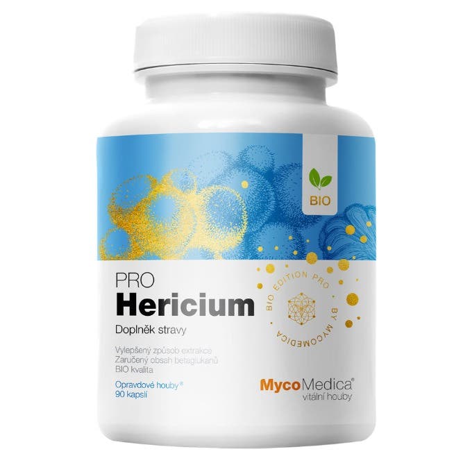 MycoMedica - Hericium PRO, 90 rostlinných kapslí