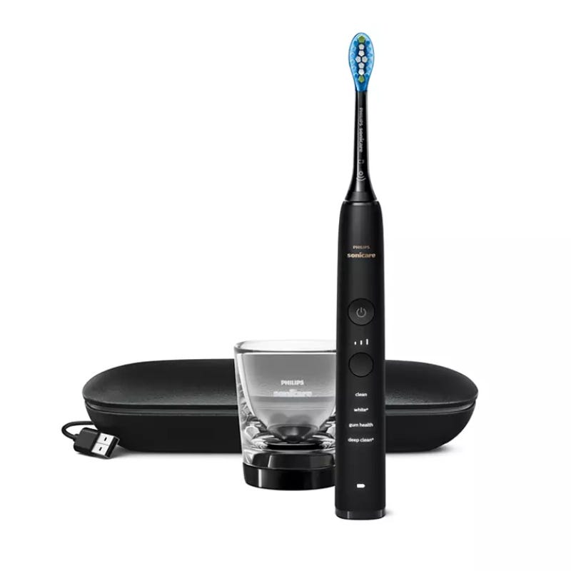 Philips Sonicare DiamondClean HX9911/09 elektrický sonický zubní kartáček černý