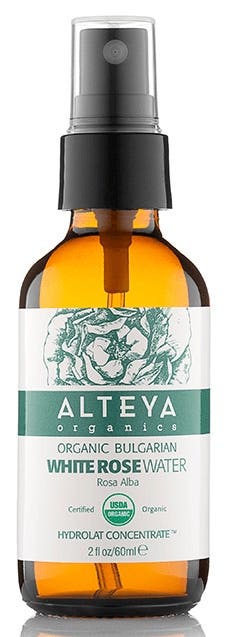 Alteya Organics Růžová voda z bílé růže ve skle BIO 60 ml