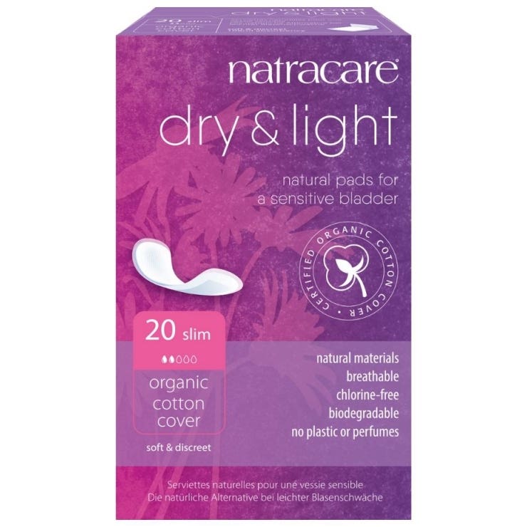 Natracare Inkontinenční vložky Slim 20 ks