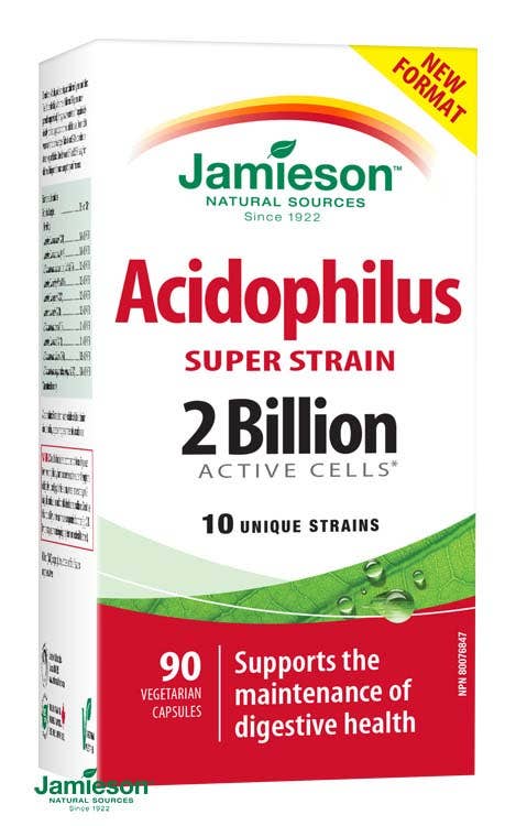 JAMIESON Acidophilus Super Strain cps.90 koupíte na Vitalpoint.cz