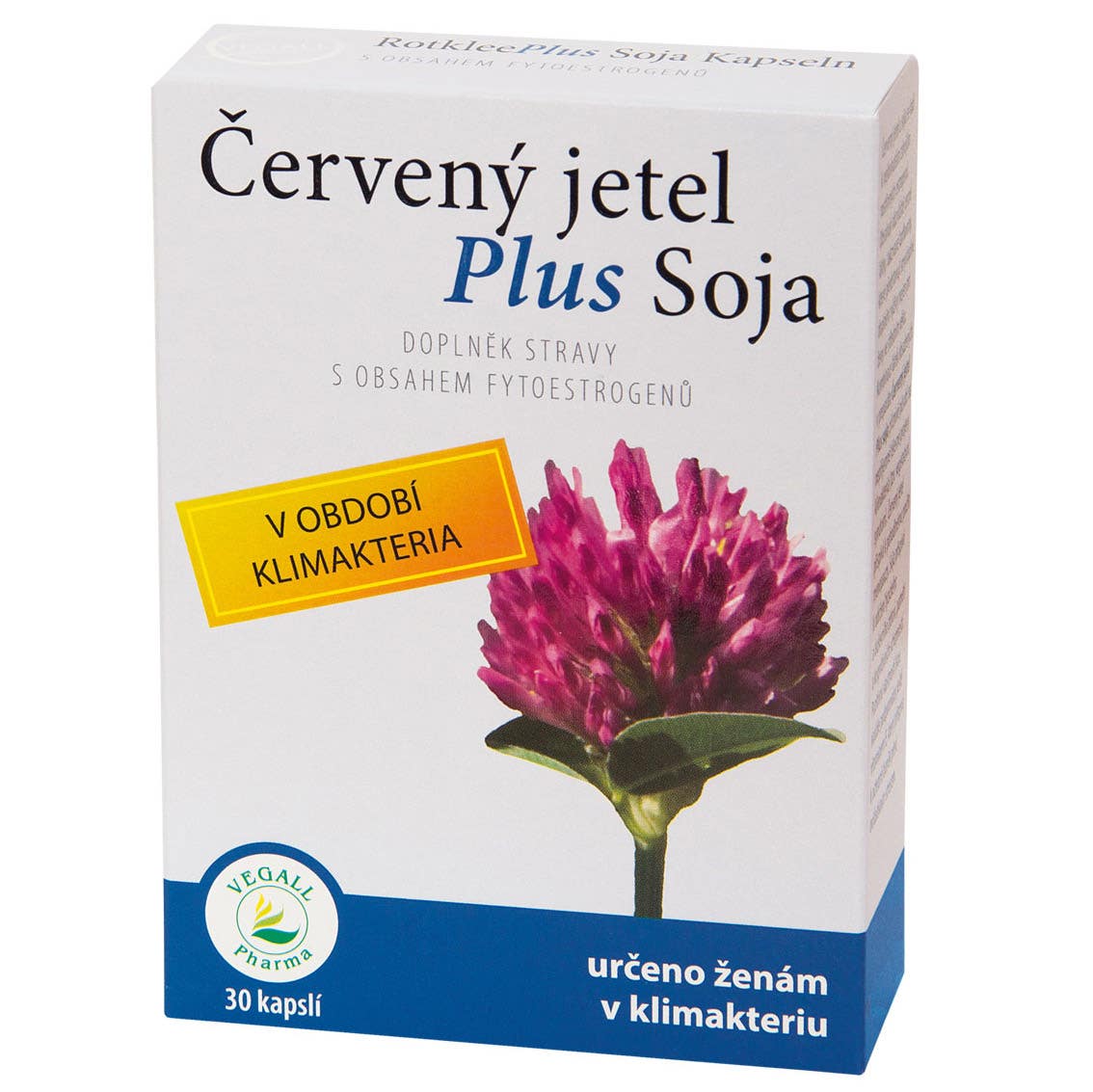 Červený jetel Plus soja 30 kapslí