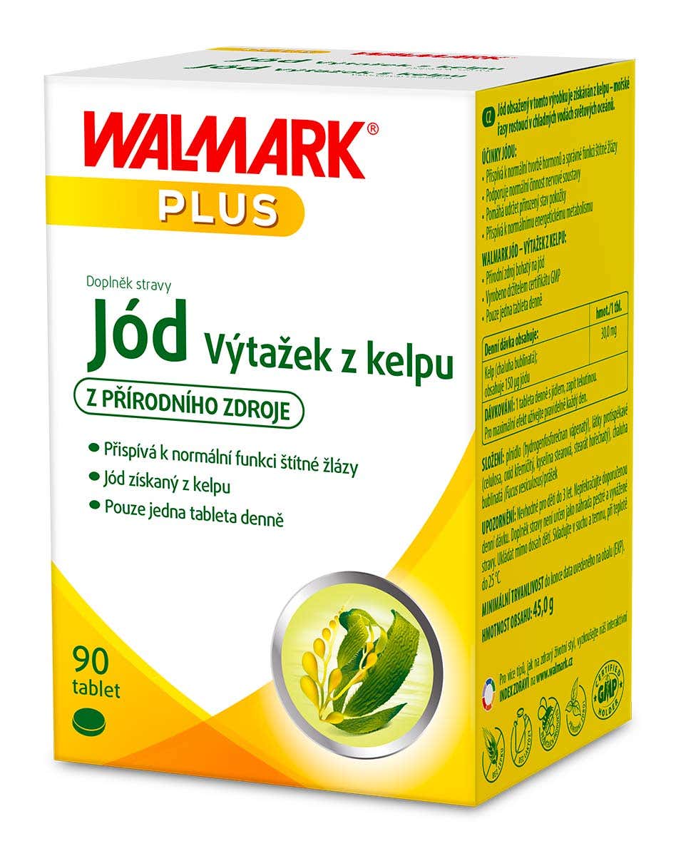 Walmark Jód výtažek z Kelpu tbl.90 koupíte na Vitalpoint.cz