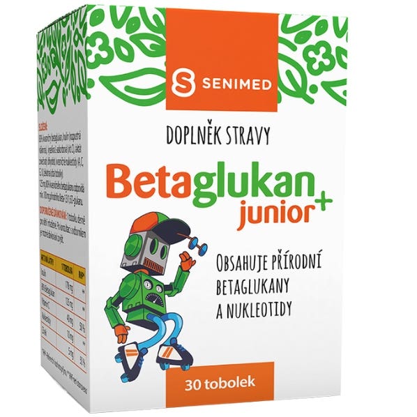 Betaglukan junior 100mg 30 tobolek