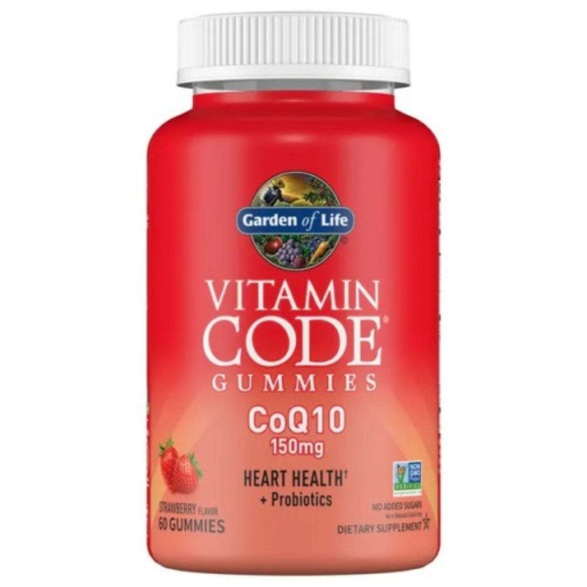 Garden of Life Vitamin Code Koenzym Q10 – Jahoda medvídci 60 ks