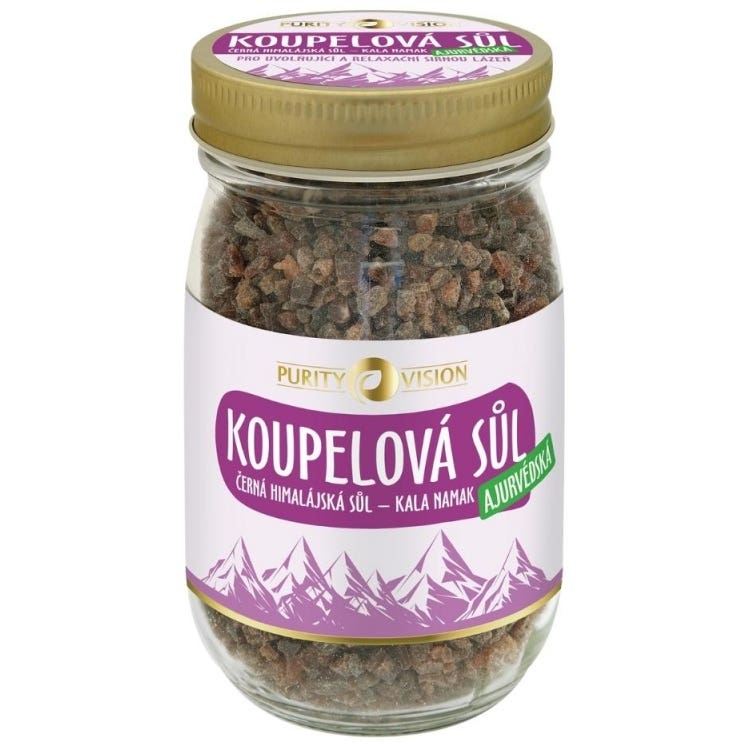 Purity Vision Ajurvédská koupelová sůl 500 g