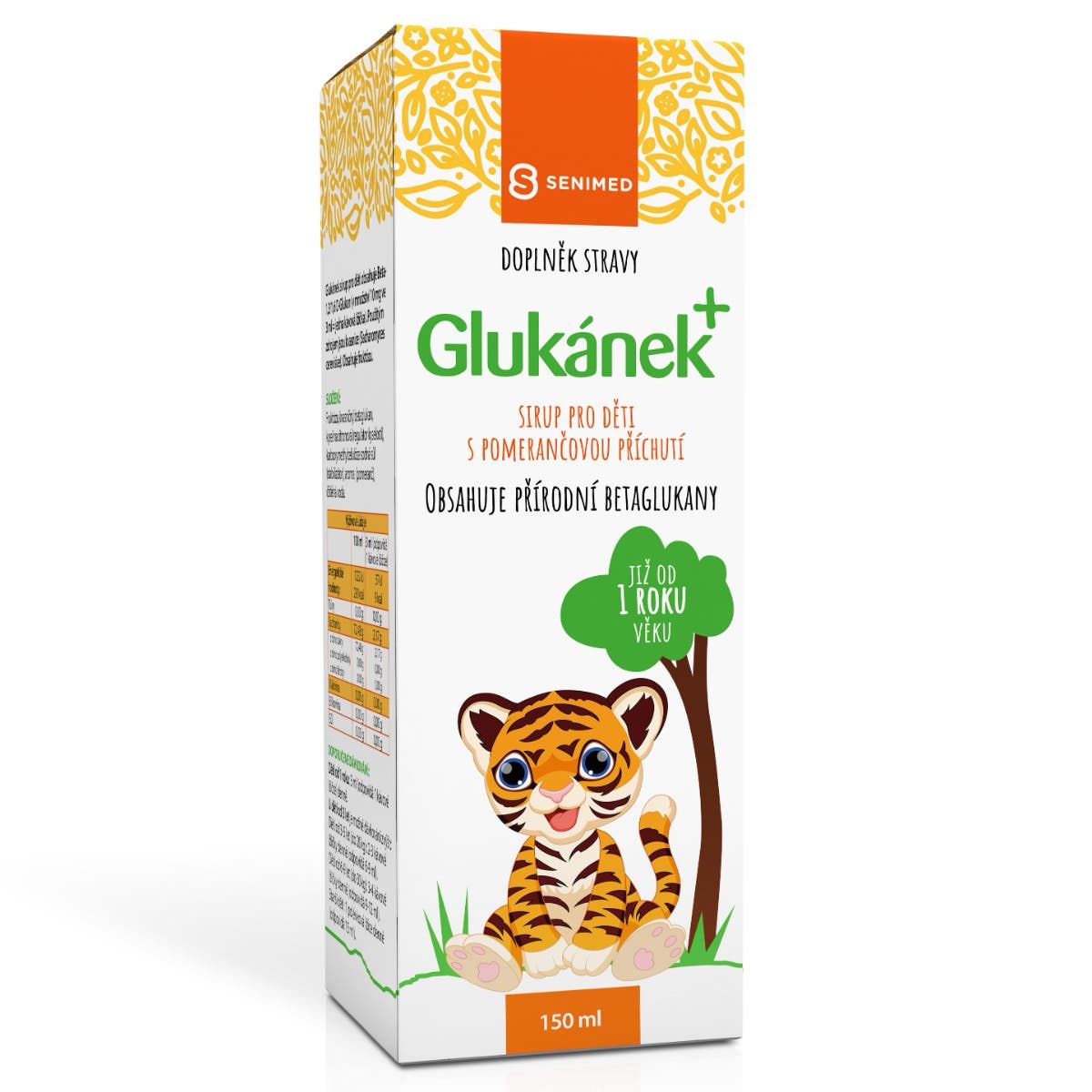 Glukánek+ sirup pro děti 150ml koupíte na Vitalpoint.cz