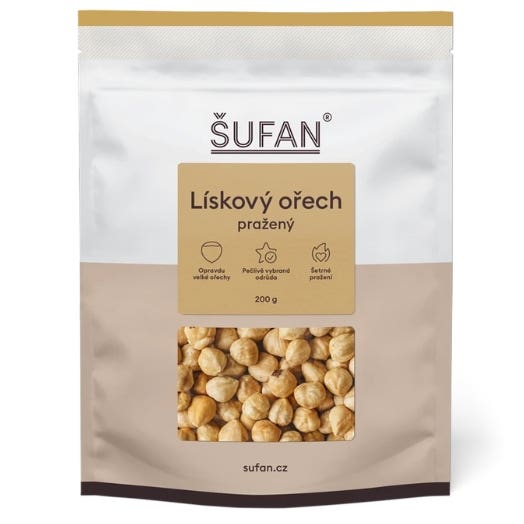 Šufan Lískový ořech pražený 200 g