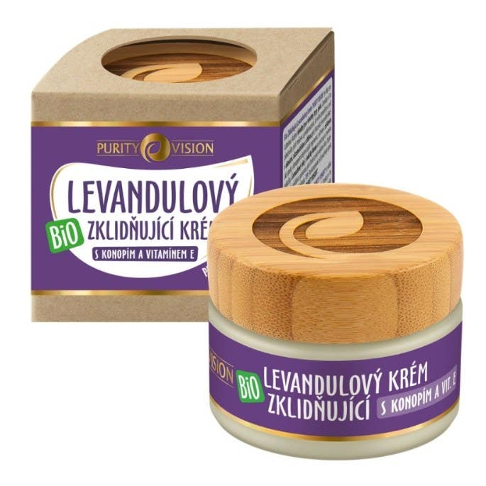 Purity Vision Levandulový krém zklidňující BIO 40 ml