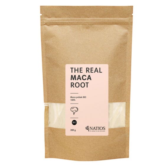 Natios Maca prášek BIO 200 g