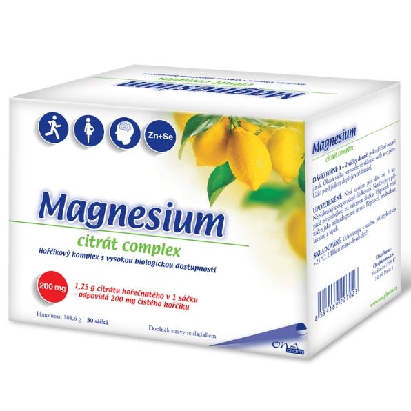 Chytré miminko Magnesium citrát complex 30 sáčků