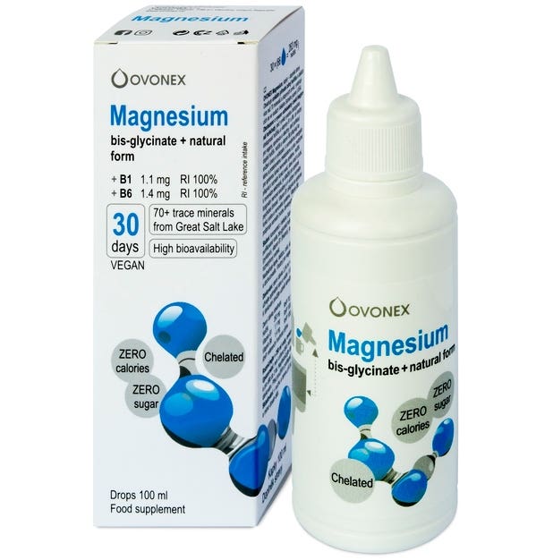 Ovonex Magnesium – Hořčík kapky 100 ml