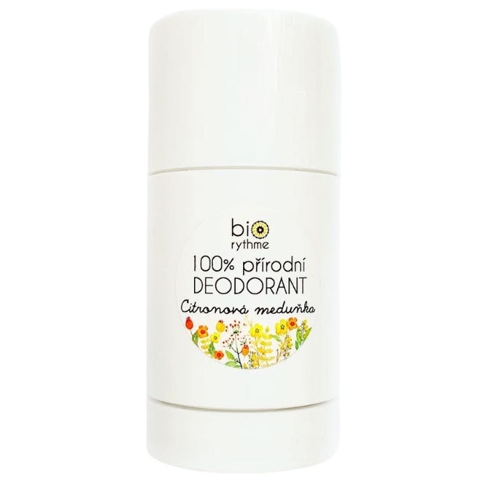 Biorythme 100% přírodní deodorant se sodou Citronová meduňka 80 g