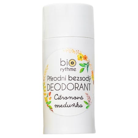 Biorythme Přírodní Bezsodý deodorant Citronová meduňka 25 g