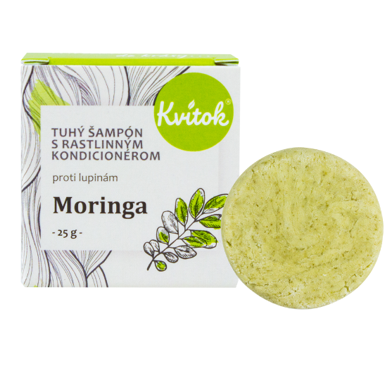 Kvitok Tuhý šampon Moringa 25 g