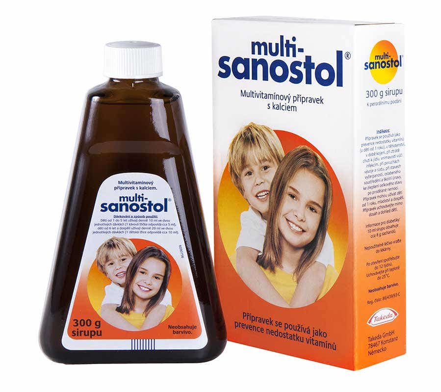 Multi-sanostol sirup 300 g Obrázek