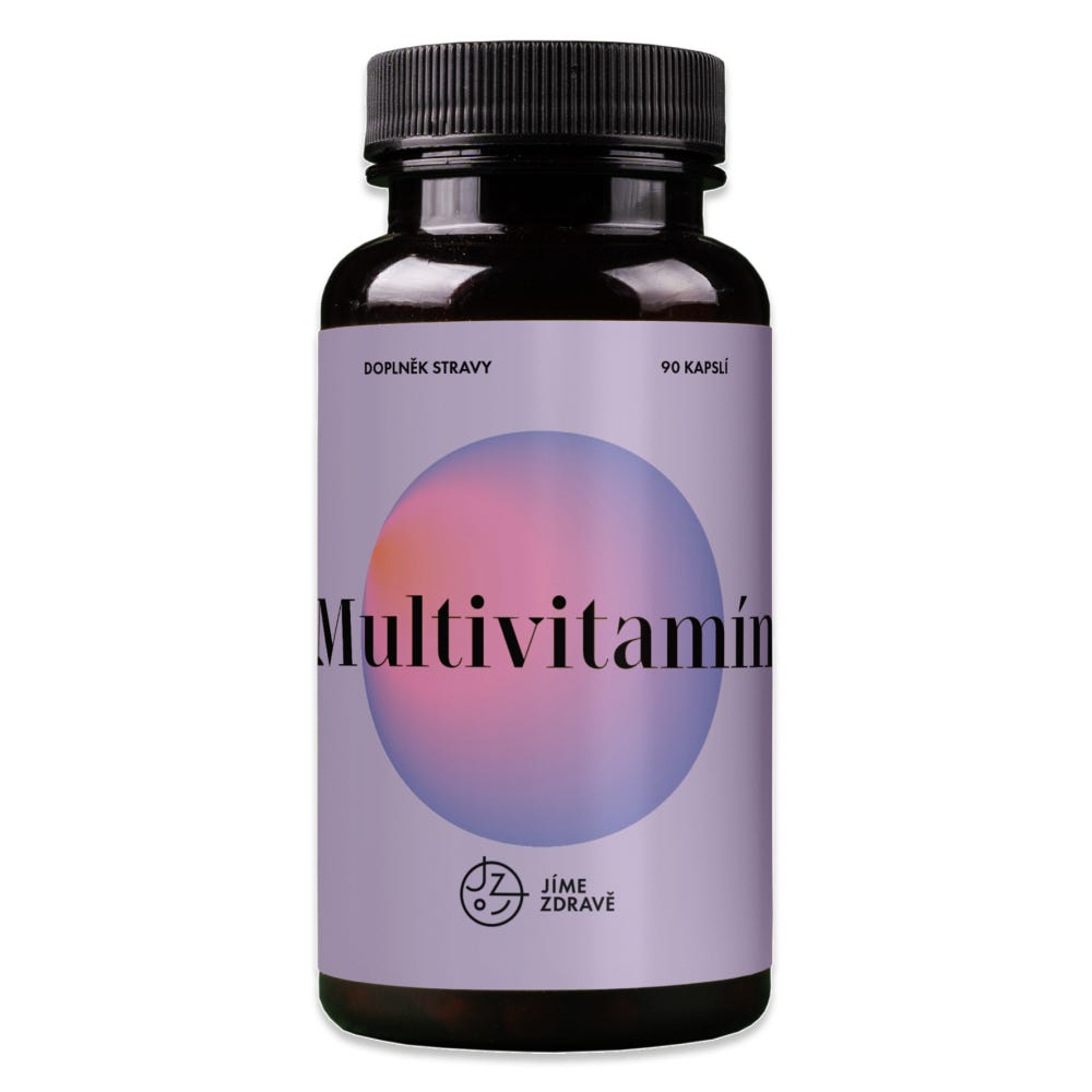 Jíme zdravě Multivitamín 90 kapslí