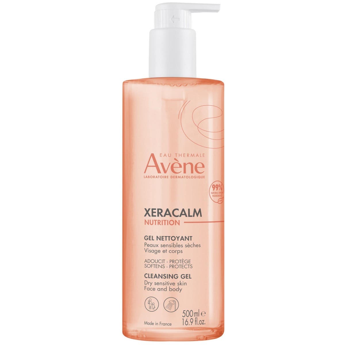 Avene XeraCalm Nutrition Mycí gel 500 ml