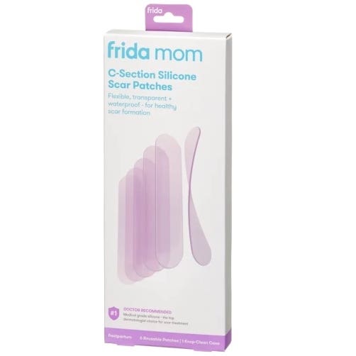 Frida Mom Silikonové náplasti na jizvu po císařském řezu 6 ks
