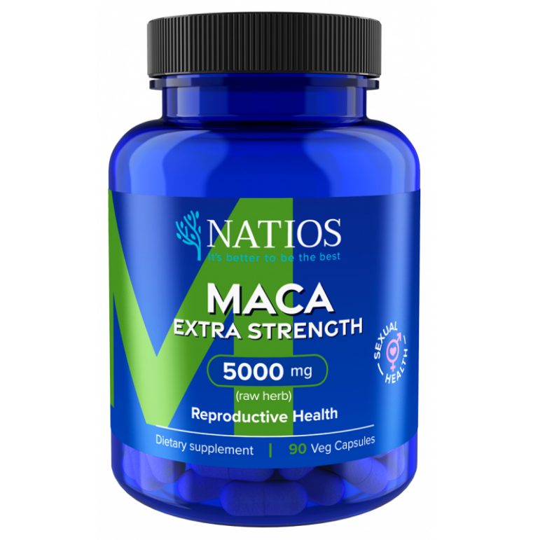 Natios Maca Extract 5000 mg 90 kapslí