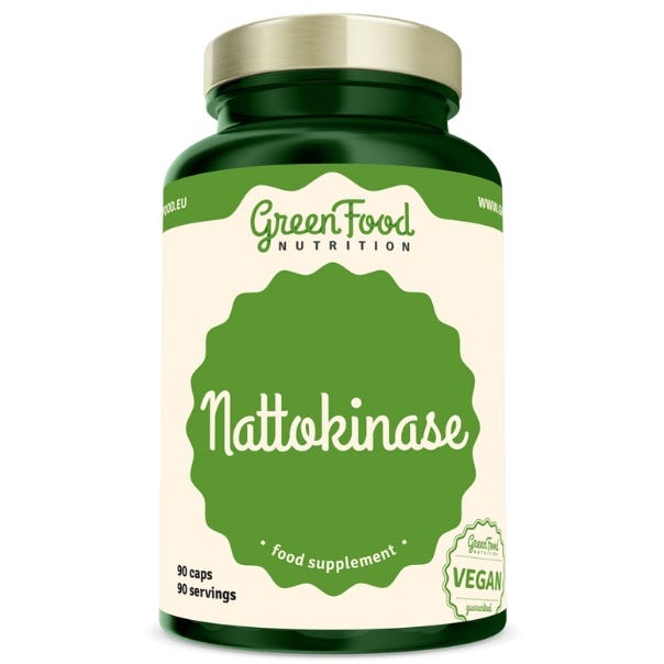 GreenFood Nutrition Nattokinase 20.000FU 90 kapslí