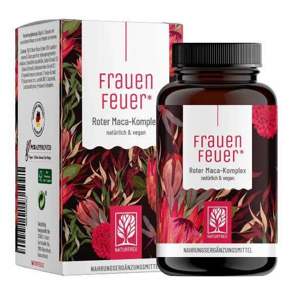 Naturtreu Ženská energie - Maca komplex pro ženy 120 kapslí