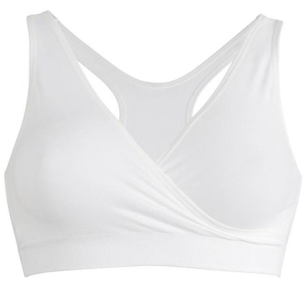 Medela Noční těhotenská a kojící podprsenka Keep Cool – bílá velikost M