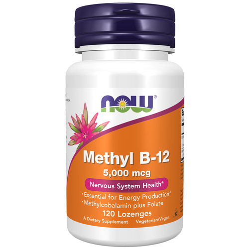 Now Methyl B-12 5000 mcg 120 pastilek