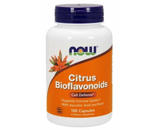 Now® Foods NOW Citrus Bioflavonoids (citrusové bioflavonoidy) 700 mg, 100 kapslí Obrázek