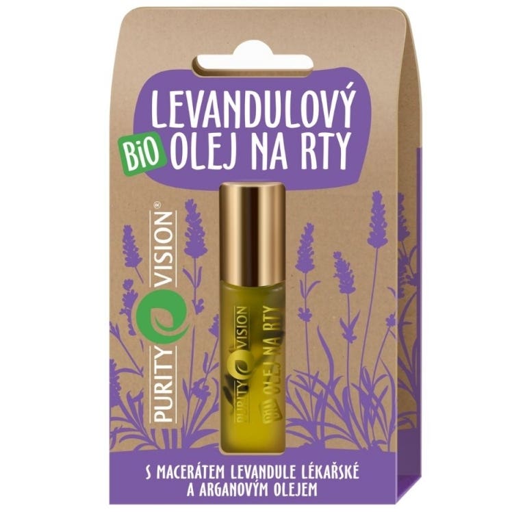 Purity Vision Levandulový olej na rty BIO 10 ml