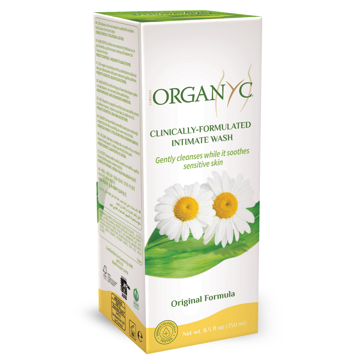 Organyc Gel na intimní hygienu 250 ml Obrázek