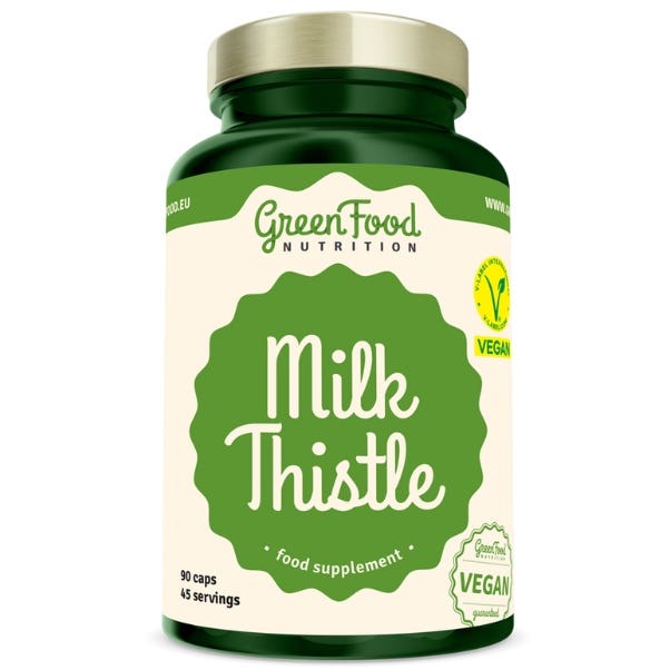 GreenFood Nutrition Ostropestřec mariánský 60 kapslí Obrázek