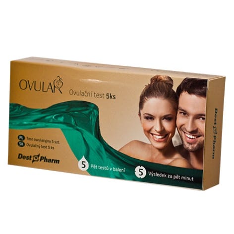 Ovular Ovulační test 5 ks