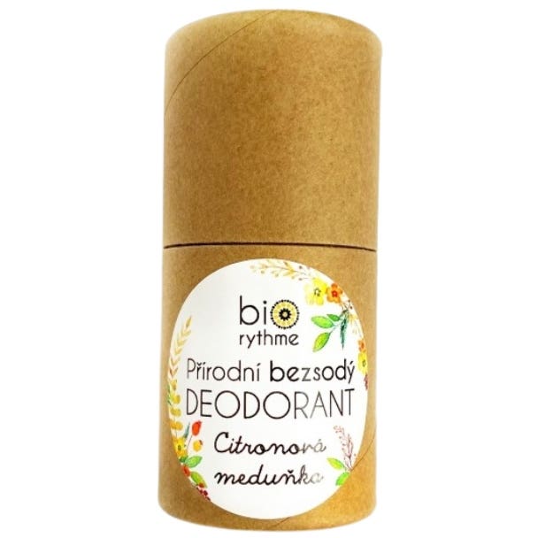 Biorythme Bezsodý deodorant Citronová meduňka – papírový obal 35 g
