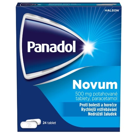 Panadol Novum 500mg 24 tablet Obrázek