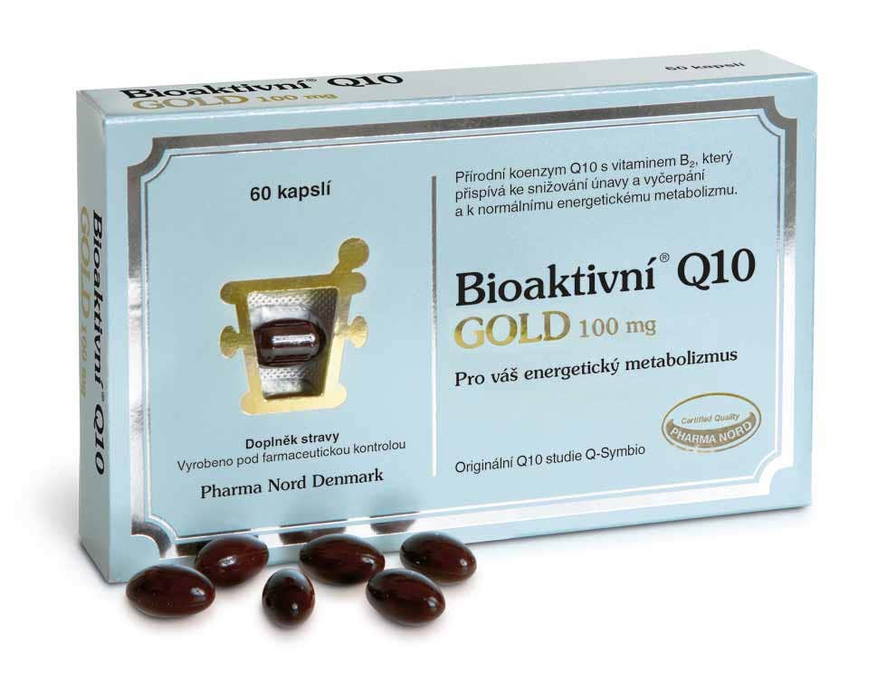 Pharma Nord Bioaktivní Q10 Gold 100mg cps.60 koupíte na Vitalpoint.cz