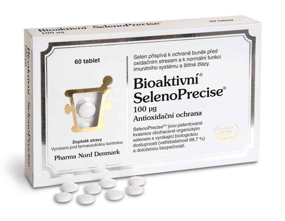 Pharma Nord Bioaktivní SelenoPrecise 100mcg 60 tablet - Expirace 30/01/2024