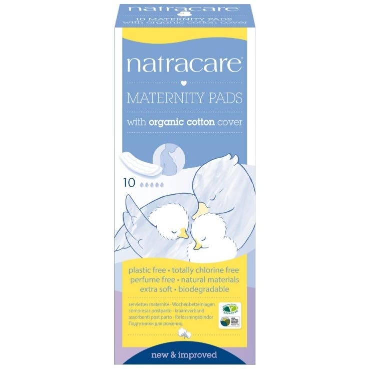 Natracare Porodnické vložky 10 ks
